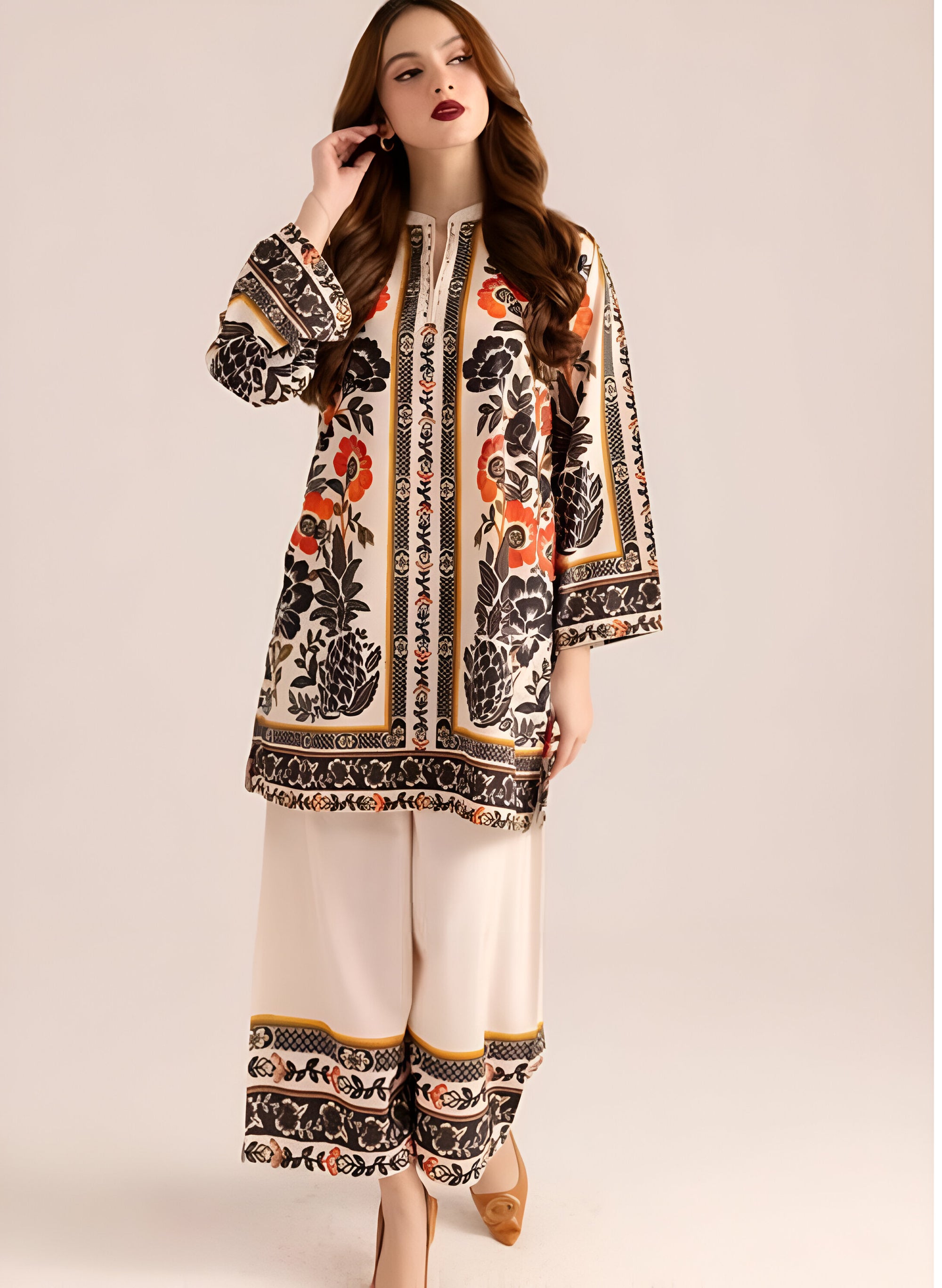 Noori – Vintage Bloom Printed Co-ord Set